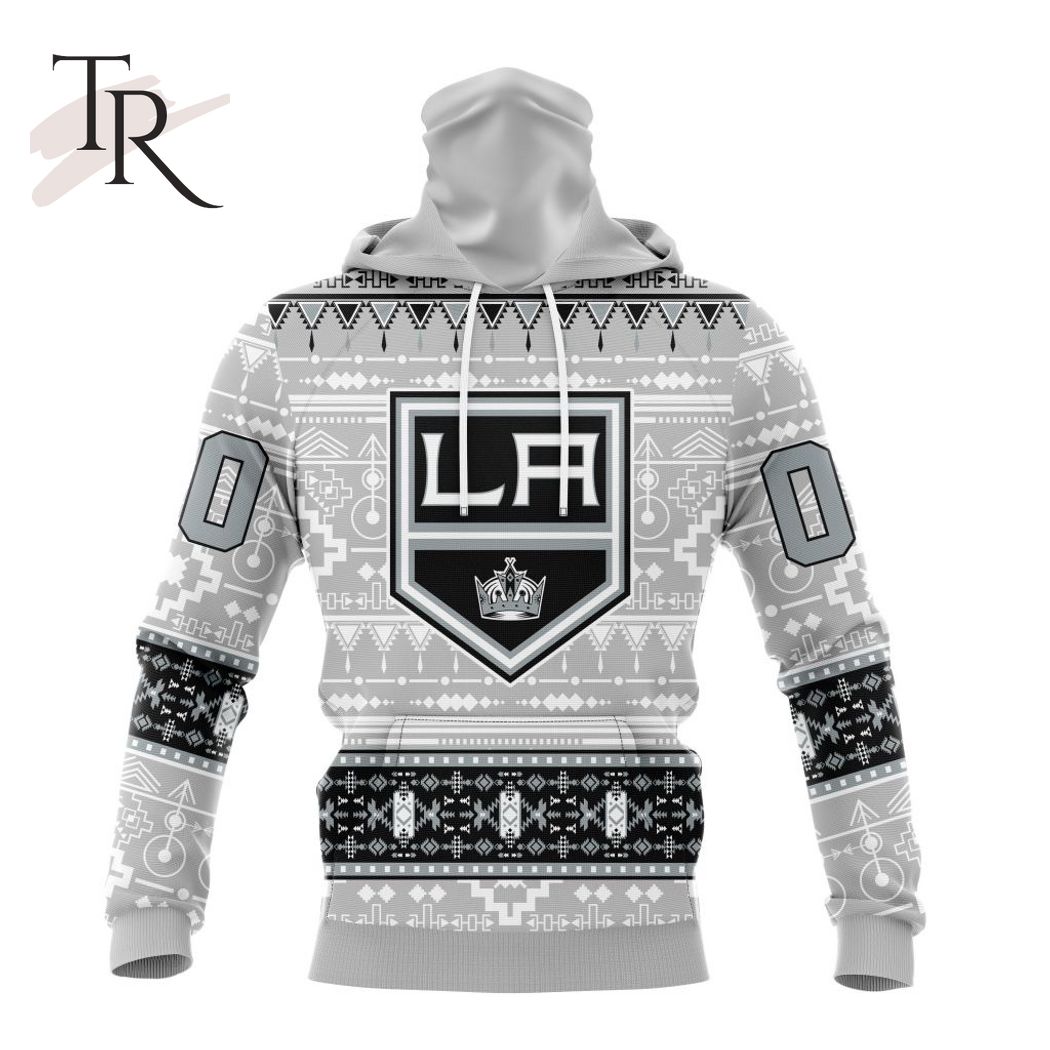 New 2025 NEW] ized NHL Los Angeles Kings Special Native Design Custom Hoodie - Image 4